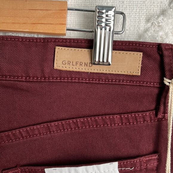 GRLFRND Karolina Denim Jeans in Damson Size 28 NWT - Picture 6 of 14